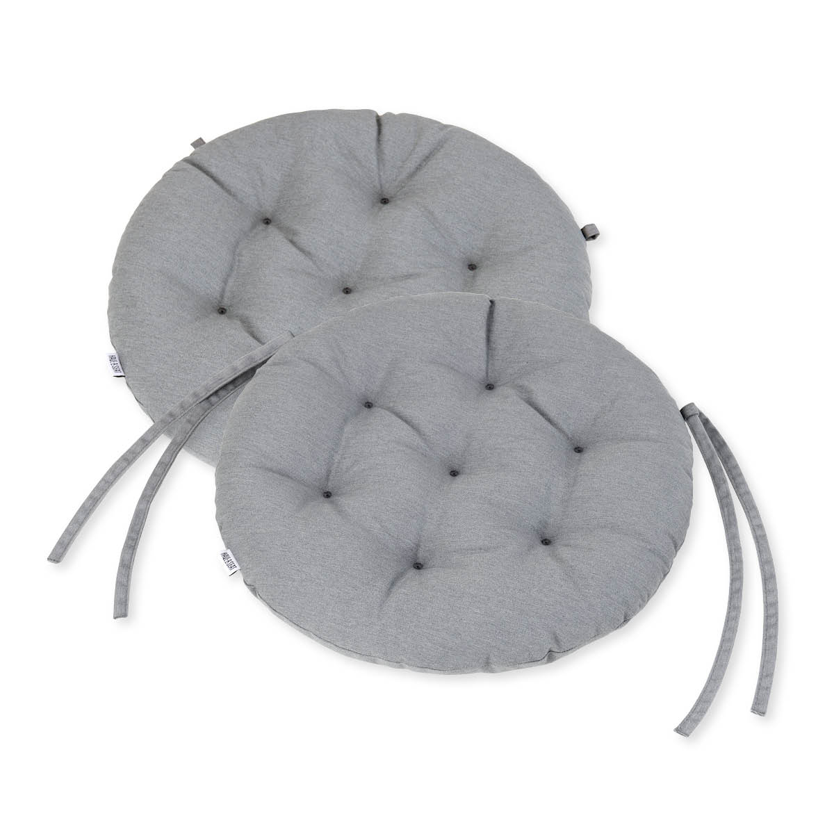 Cuscino rotondo Ø 40 cm | Grigio chiaro Cuscino rotondo Ø 40 cm | Grigio chiaro