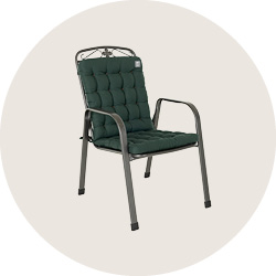 Niedriglehner Sitzkissen mit Rückenteil | HAVE A SEAT Living