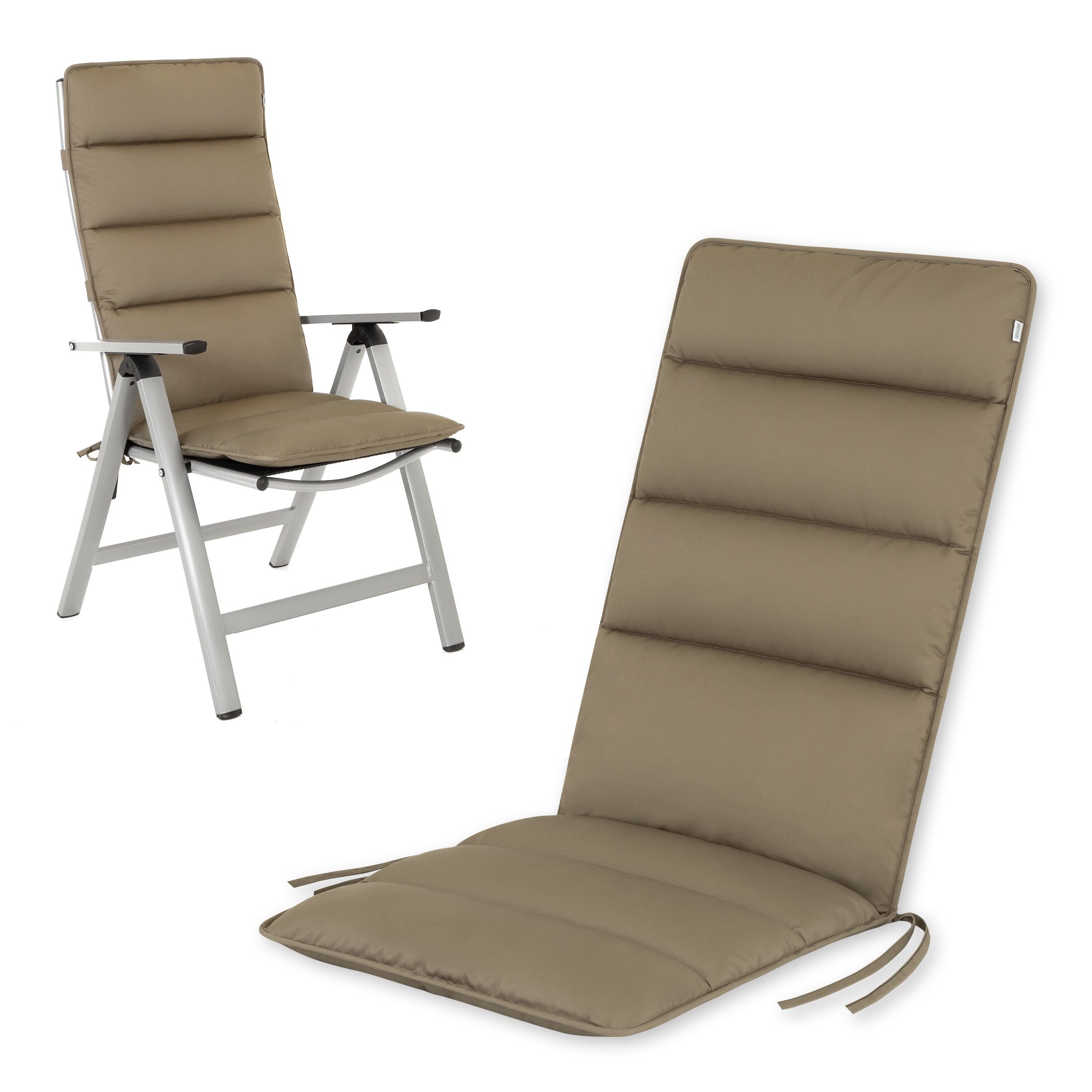 Cuscino per sedia alta Flair | 120x48 cm | Marrone dorato