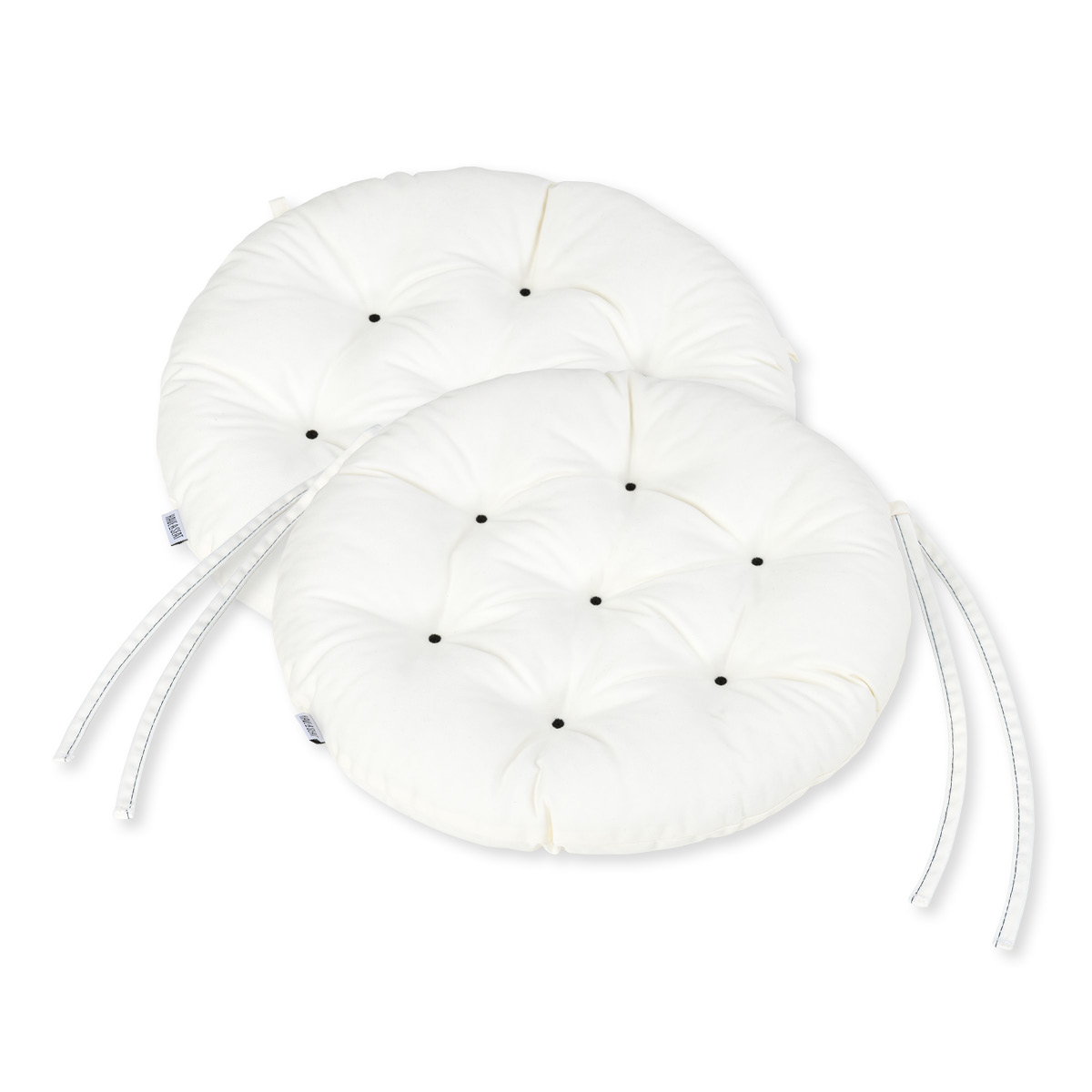 Sitzpolster rund Ø 40 cm | Cremeweiß Sitzpolster rund Ø 40 cm | Cremeweiß
