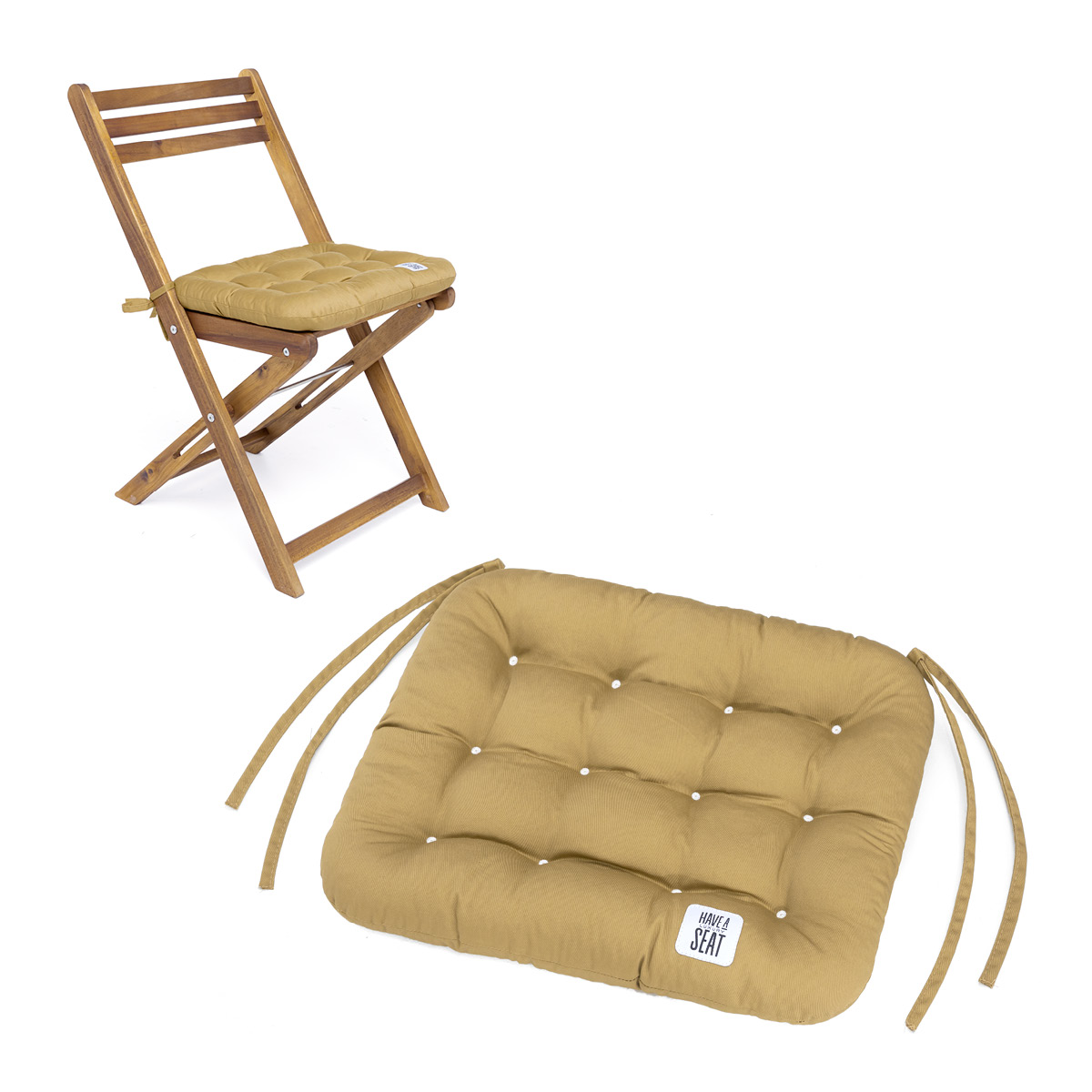 Sitzpolster 40x35 cm | Beige  Sitzpolster 40x35 cm | Beige