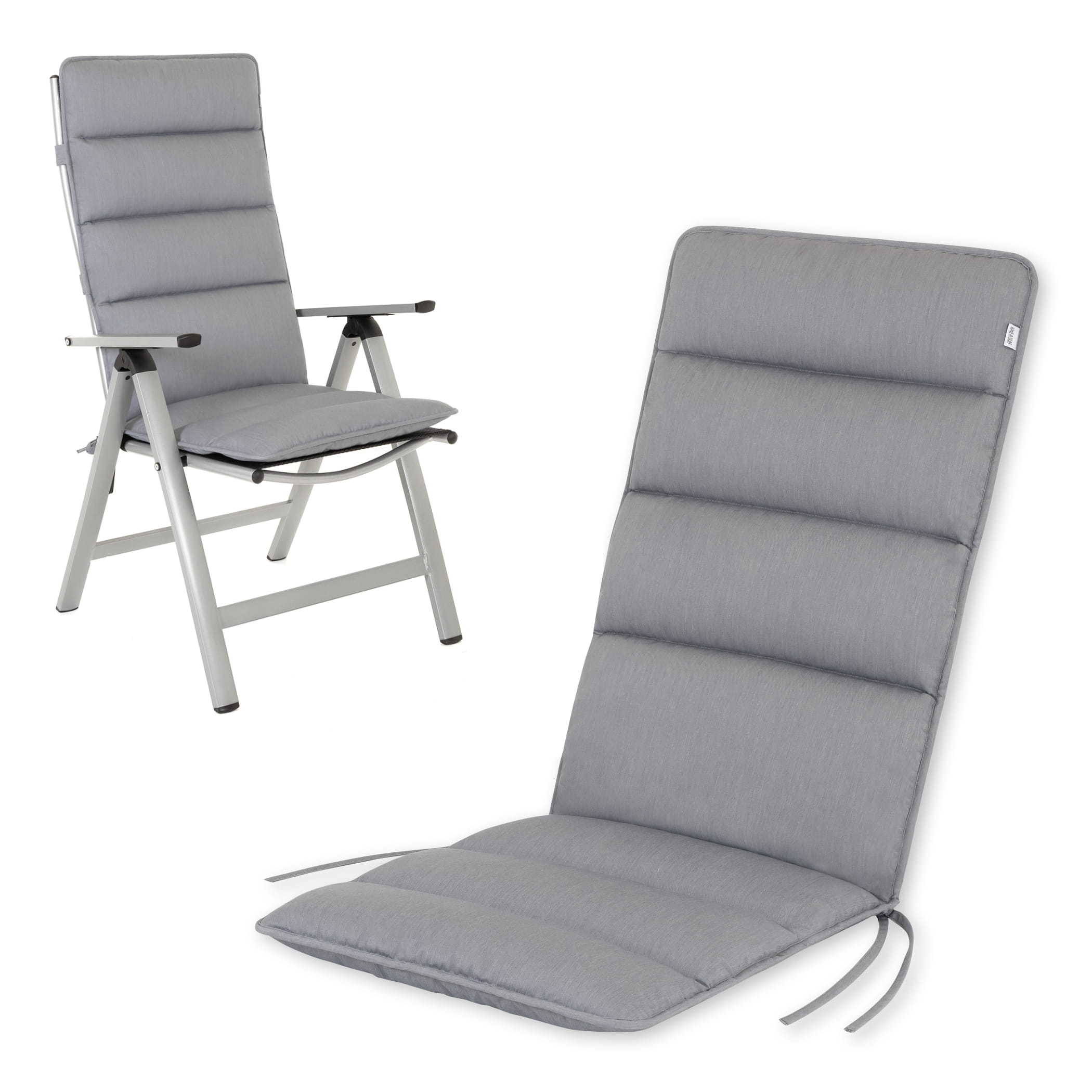 Cuscino per sedia alta Flair | 120x48 cm | Grigio chiaro Cuscino per sedia alta Flair | 120x48 cm | Grigio chiaro