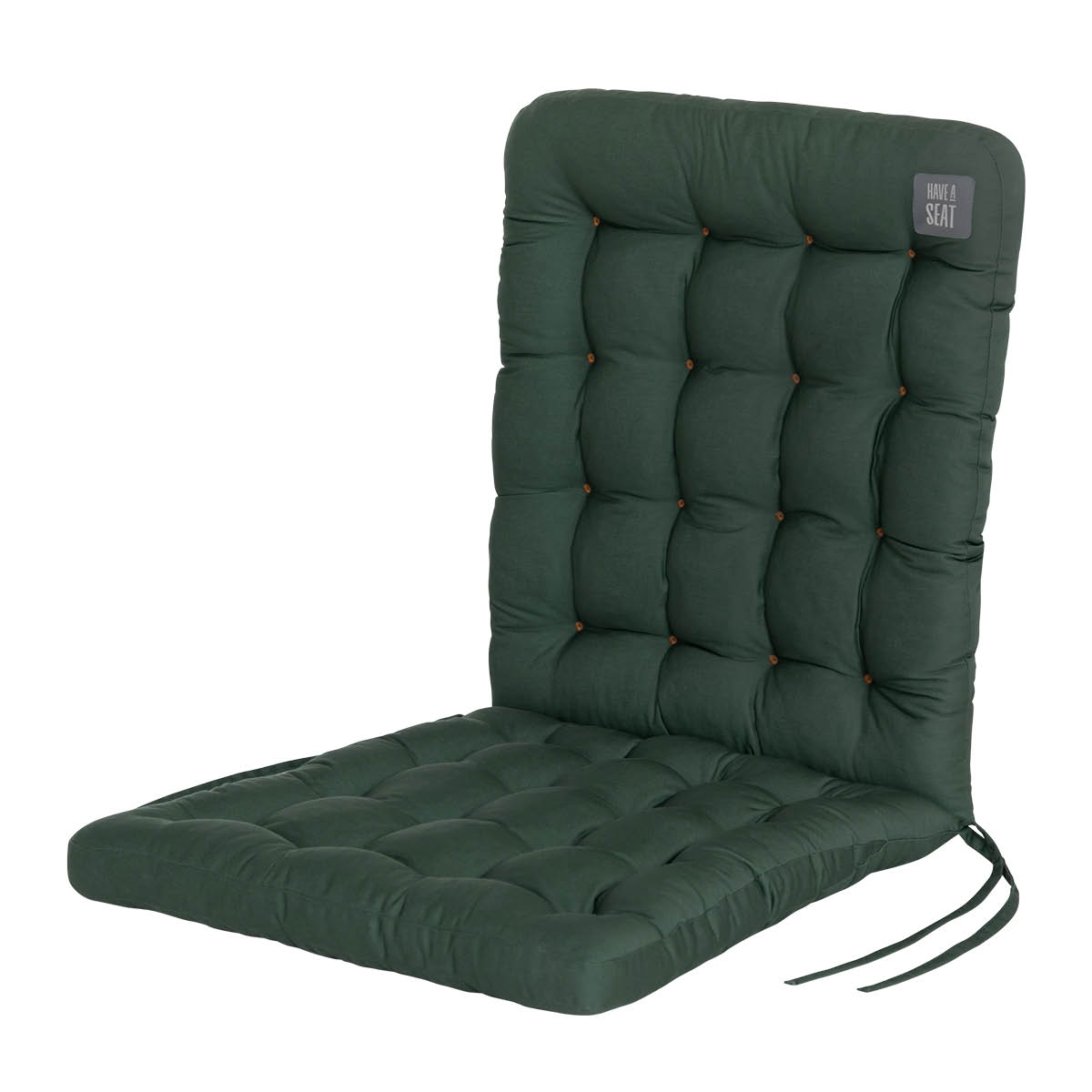 Cuscino per sedia con schienale basso
