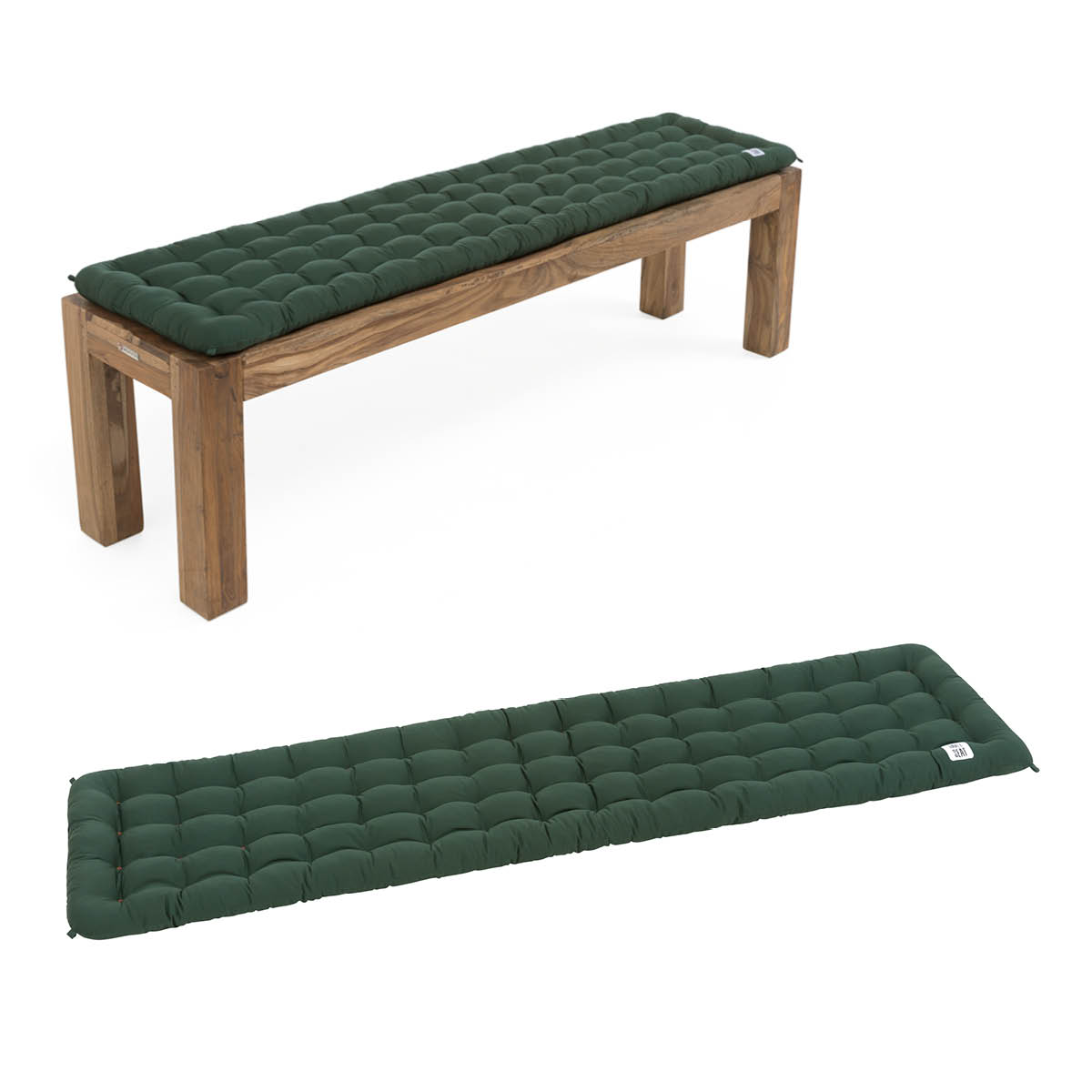 Cuscino per panca | Verde muschio Cuscino per panca | Verde muschio