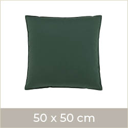 Relaxkissen / Outdoor Kissen 50x50 cm | HAVE A SEAT Living HAVE A SEAT Living | Relaxkissen / Outdoor-Kissen 50x50 cm moosgrün | komplett waschbar bis 95° | fest / orthopädisch | Allergiker geeignet