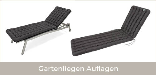 Gartenliegen Auflagen | HAVE A SEAT Living HAVE A SEAT Living | hochwertige, wetterfeste Liegenauflage für Gartenliegen - bequeme, dicke Polsterauflage auf Sonnenliege / Alu-Liege