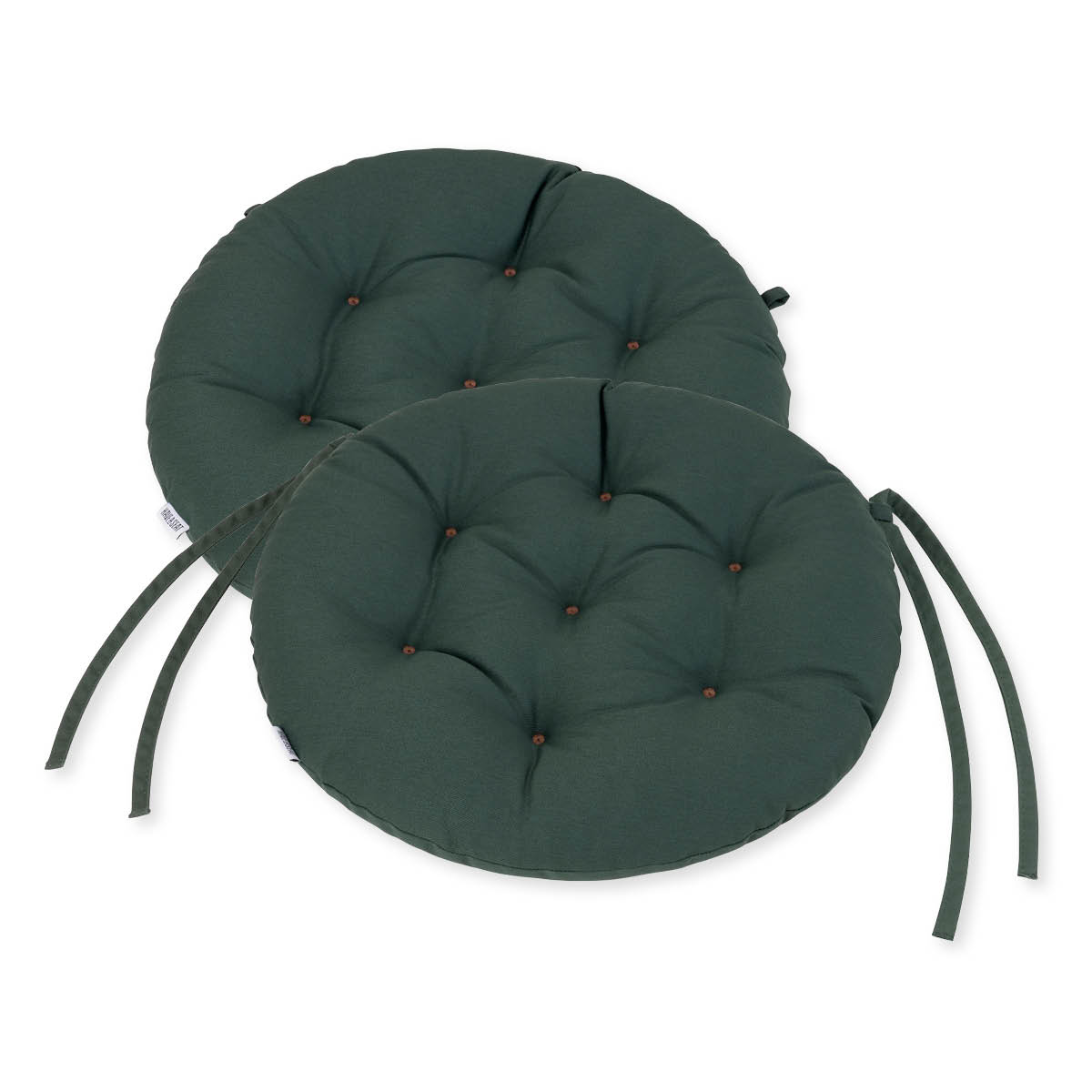 Cuscino rotondo Ø 40 cm | Verde muschio