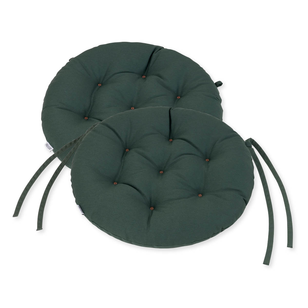 Cuscino rotondo Ø 40 cm | Verde muschio Cuscino rotondo Ø 40 cm | Verde muschio