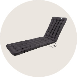 HAVE A SEAT Living | Liegenauflagen für Sonnenliege / Deckchair | bequem & orthopädisch | waschbar bis 95° C | Indoor / Outdoor | Made in Germany