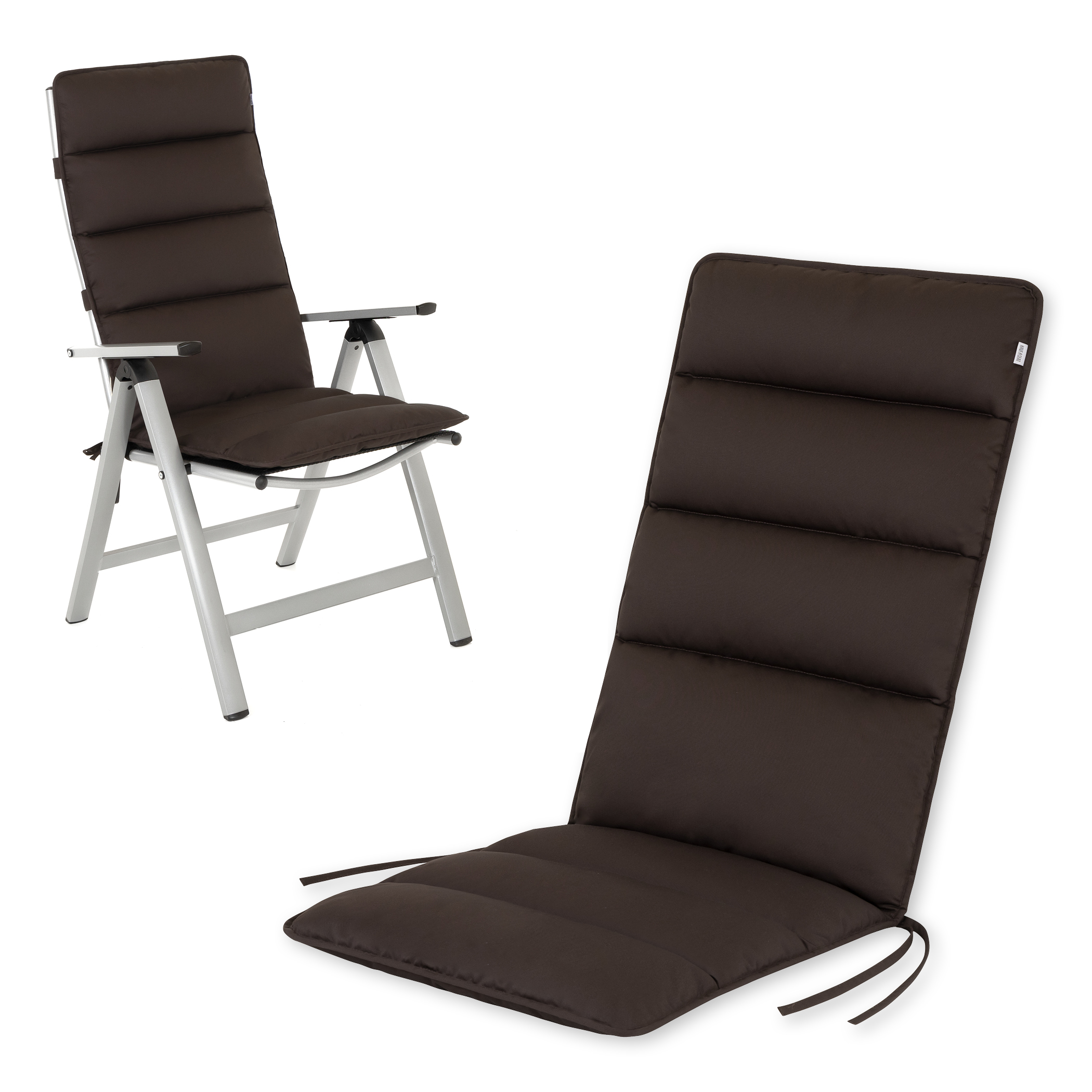 Cuscino per sedia alta Flair | 120x48 cm | Marrone