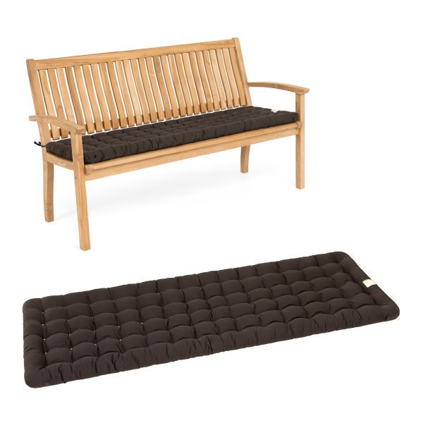GartenbankAuflage 2tlg Moosgrün 160x48 HAVE A SEAT Living